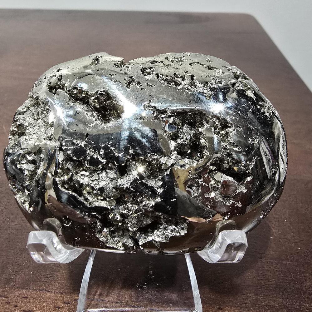 Pyrite Crystal Palmstone